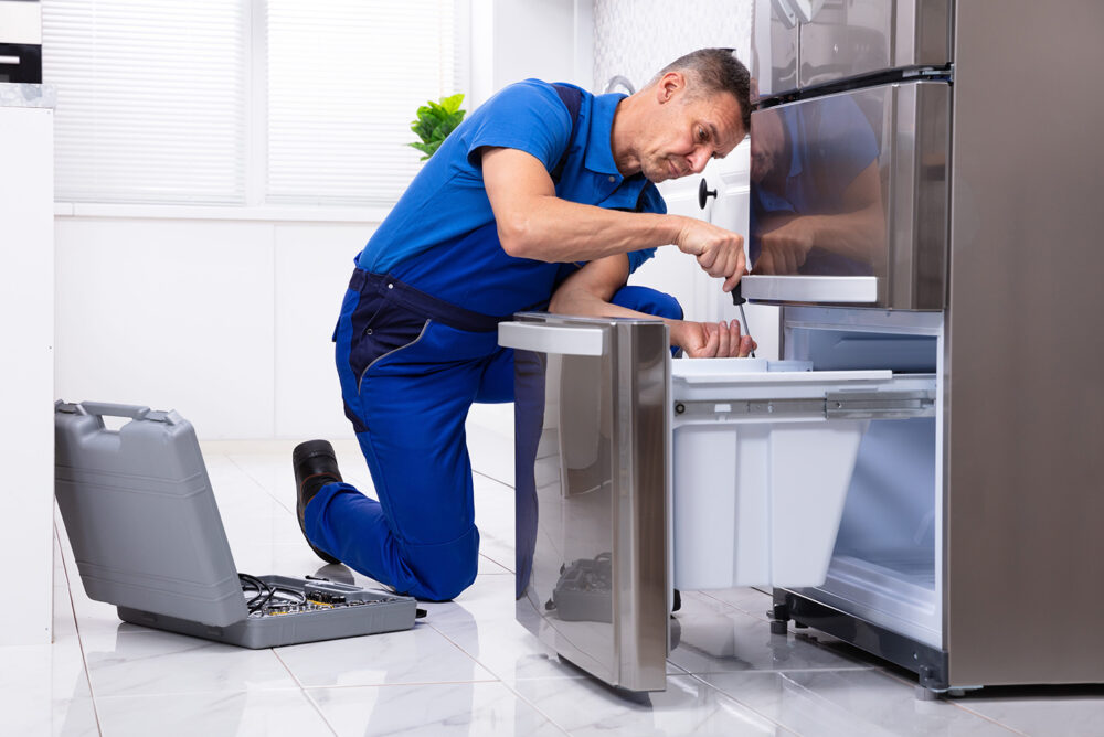 specialise in repair and service on all fridges